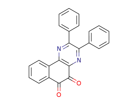 2,3-diphenyl-benzo[<i>f</i>]quinoxaline-5,6-dione