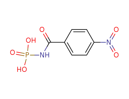 Molecular Structure of 89792-05-2 ((4-nitro-benzoyl)-amidophosphoric acid)