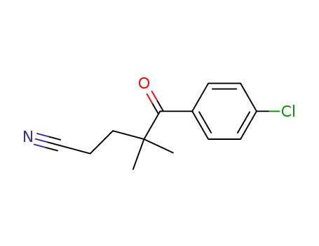 5-(4-chloro-phenyl)-4,4-dimethyl-5-oxo-valeronitrile