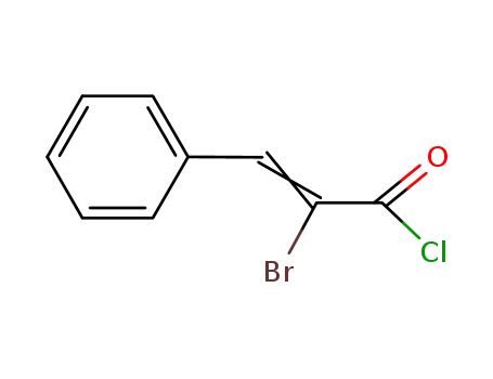 2-Propenoyl chloride, 2-bromo-3-phenyl-