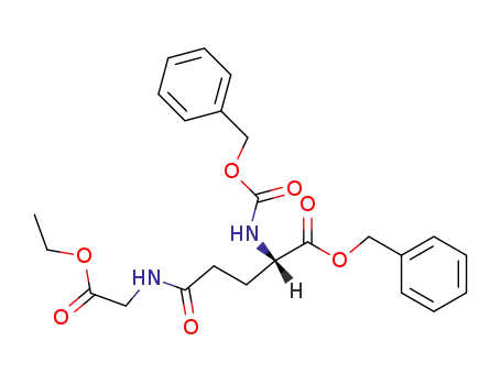 <i>N</i>-(<i>O</i>-benzyl-<i>N</i>-benzyloxycarbonyl-L-γ-glutamyl)-glycine ethyl ester