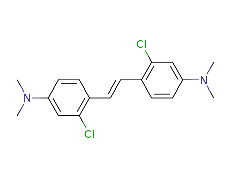 2,2'-dichloro-tetra-<i>N</i>-methyl-<i>trans</i>-stilbene-4,4'-diyldiamine