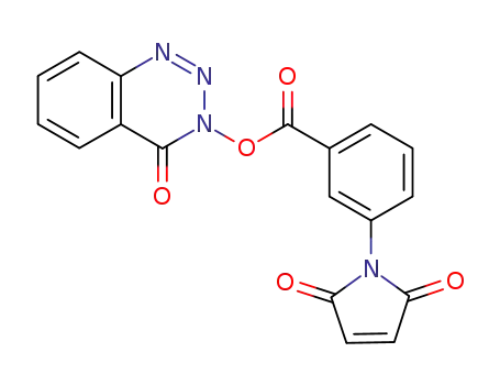 1,2,3-Benzotriazin-4(3H)-one,
3-[[3-(2,5-dihydro-2,5-dioxo-1H-pyrrol-1-yl)benzoyl]oxy]-