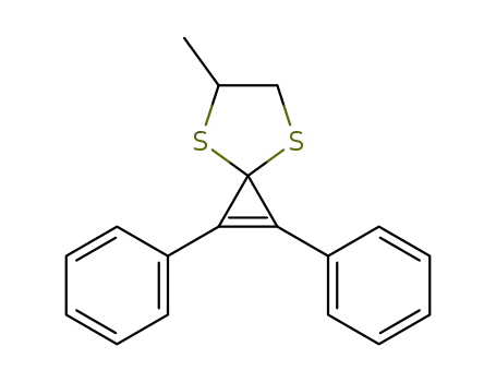 4,7-Dithiaspiro[2.4]hept-1-ene, 5-methyl-1,2-diphenyl-