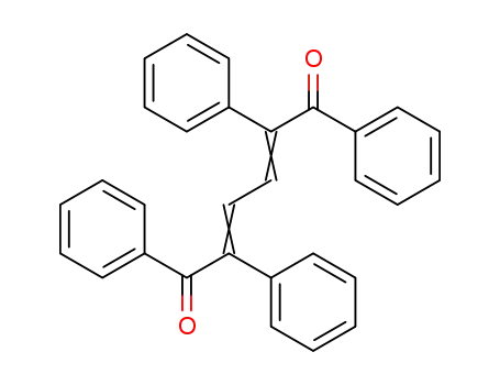 Molecular Structure of 62498-11-7 (2,4-Hexadiene-1,6-dione, 1,2,5,6-tetraphenyl-)