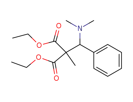 (α-dimethylamino-benzyl)-methyl-malonic acid diethyl ester