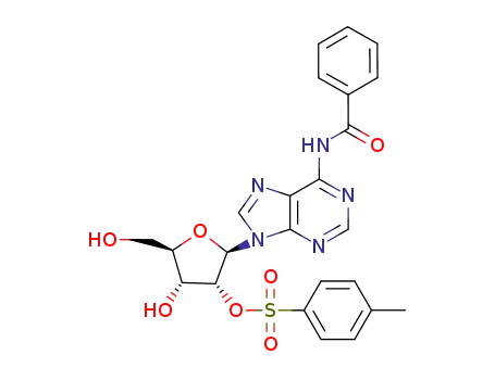 N<sup>6</sup>-benzoyl-2'-O-p-tolylsulphonyladenosine