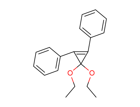 Benzene, 1,1'-(3,3-diethoxy-1-cyclopropene-1,2-diyl)bis-