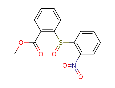methyl 2-(2-nitrophenylsulphinyl)benzoate