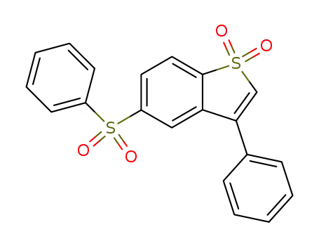 5-benzenesulfonyl-3-phenyl-benzo[<i>b</i>]thiophene-1,1-dioxide