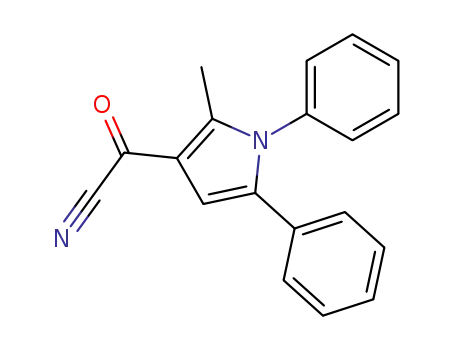 (2-methyl-1,5-diphenyl-pyrrol-3-yl)-glyoxylonitrile