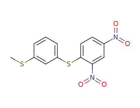 1-(2,4-dinitro-phenylsulfanyl)-3-methylsulfanyl-benzene
