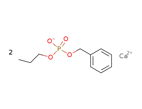 phosphoric acid benzyl ester-propyl ester; calcium salt