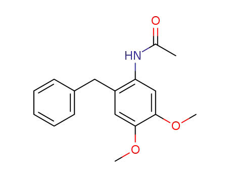 acetic acid-(2-benzyl-4,5-dimethoxy-anilide)