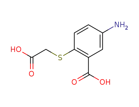 5-amino-2-carboxymethylsulfanyl-benzoic acid