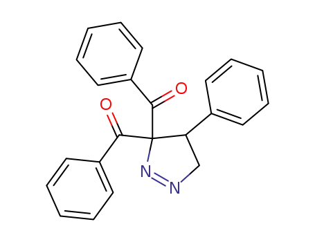 3,3-dibenzoyl-4-phenyl-4,5-dihydro-3<i>H</i>-pyrazole