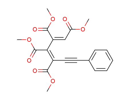 1,2,3,4-tetracarbomethoxy-6-phenyl-hexa-1(Z),3-dien-5-yne