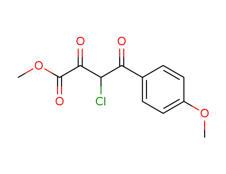 3-Chloro-4-(4-methoxy-phenyl)-2,4-dioxo-butyric acid methyl ester