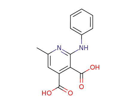 2-anilino-6-methyl-pyridine-3,4-dicarboxylic acid