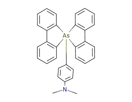 Molecular Structure of 13441-09-3 (Benzenamine,
N,N-dimethyl-4-(5l5-5,5'-spirobi[5H-benz[b]arsindol]-5-yl)-)