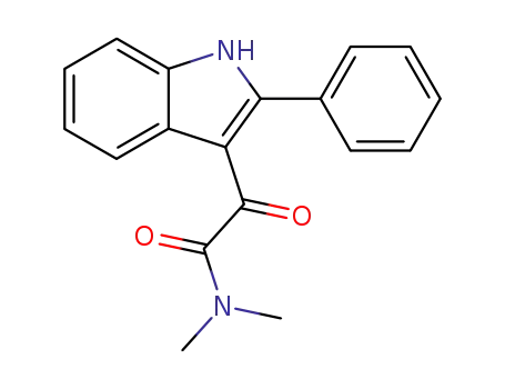 (2-phenyl-indol-3-yl)-glyoxylic acid dimethylamide