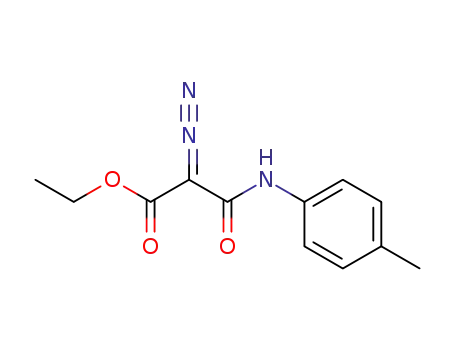 Molecular Structure of 855650-44-1 (diazomalonic acid ethyl ester-p-toluidide)
