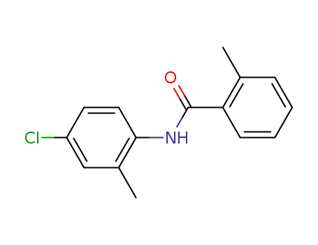 Molecular Structure of 123862-46-4 (2-methyl-benzoic acid-(4-chloro-2-methyl-anilide))