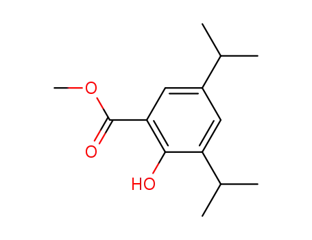 2-hydroxy-3,5-diisopropyl-benzoic acid methyl ester
