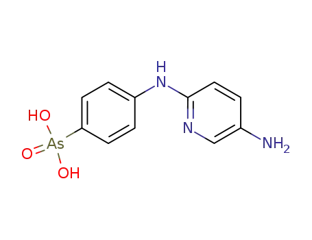 [4-(5-amino-[2]pyridylamino)-phenyl]-arsonic acid