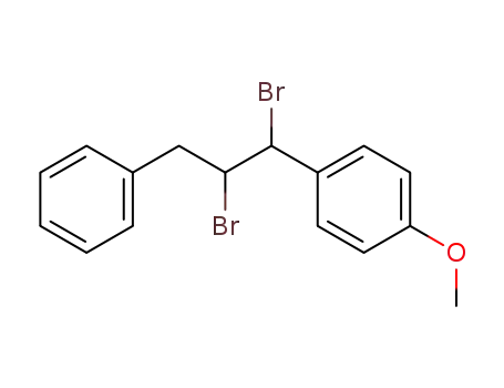 4-(1,2-dibromo-3-phenyl-propyl)-anisole
