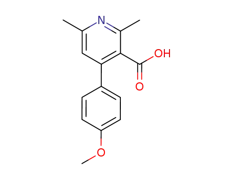 4-(4-methoxy-phenyl)-2,6-dimethyl-nicotinic acid