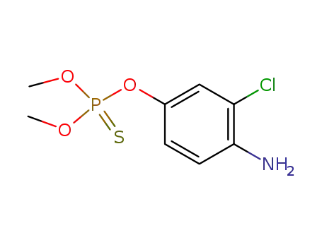 thiophosphoric acid <i>O</i>-(4-amino-3-chloro-phenyl ester)-<i>O</i>',<i>O</i>''-dimethyl ester