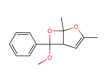 1,3-dimethyl-6-methoxy-6-phenyl-2,7-dioxabicyclo<3.2.0>hept-3-ene