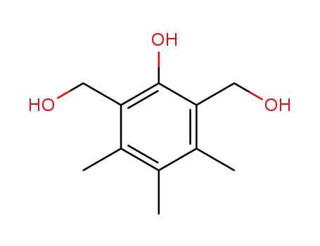 Molecular Structure of 103564-88-1 (6-Oxy-2.3.4-trimethyl-1.5-bis-oxymethyl-benzol)