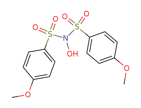 Benzenesulfonamide,
N-hydroxy-4-methoxy-N-[(4-methoxyphenyl)sulfonyl]-