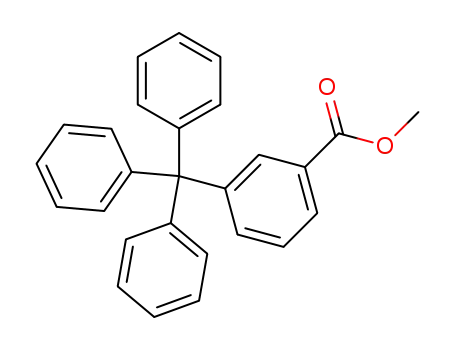 3-trityl-benzoic acid methyl ester