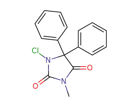 1-chloro-5,5-diphenyl-3-methylhydantoin