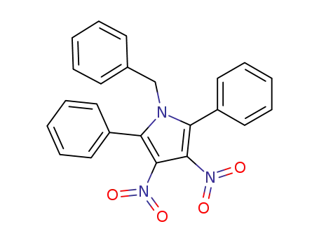 1-benzyl-3,4-dinitro-2,5-diphenyl-pyrrole