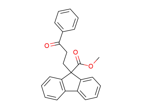 9-(3-oxo-3-phenyl-propyl)-fluorene-9-carboxylic acid methyl ester