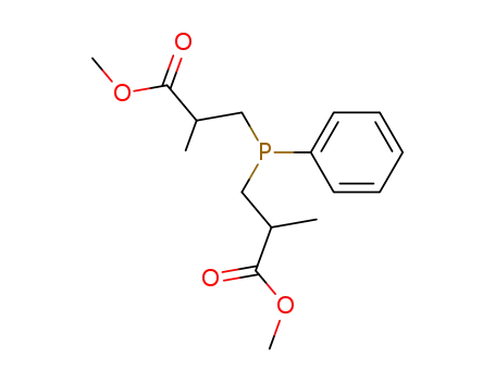 2,2'-dimethyl-3,3'-phenylphosphanediyl-bis-propionic acid dimethyl ester