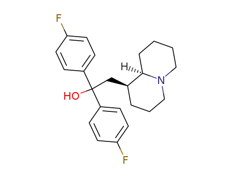 1,1-Bis-(4-fluoro-phenyl)-2-(1S,9aR)-octahydro-quinolizin-1-yl-ethanol