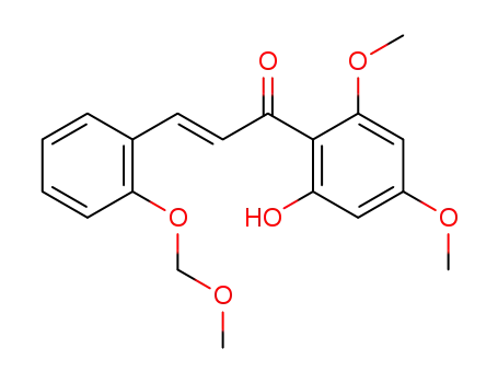 2'-hydroxy-4',6'-dimethoxy-2-methoxymethoxy-<i>trans</i>-chalcone