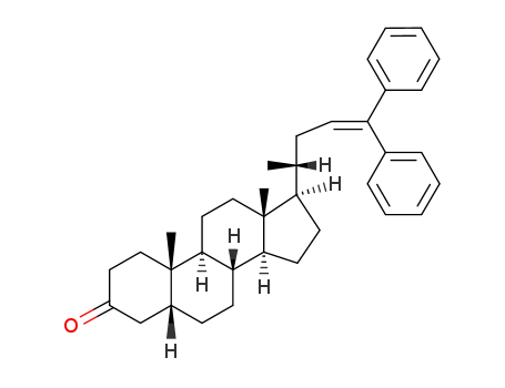 24.24-diphenyl-5β-cholen-(23)-one-(3)