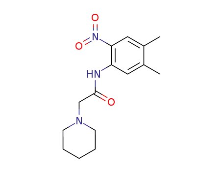 piperidino-acetic acid-(4,5-dimethyl-2-nitro-anilide)