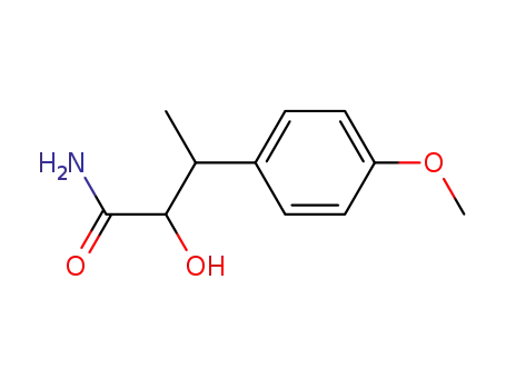 2-hydroxy-3-(4-methoxy-phenyl)-butyric acid amide