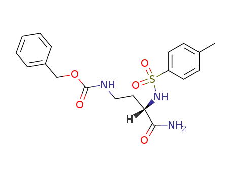 (<i>S</i>)-4-benzyloxycarbonylamino-2-(toluene-4-sulfonylamino)-butyric acid amide