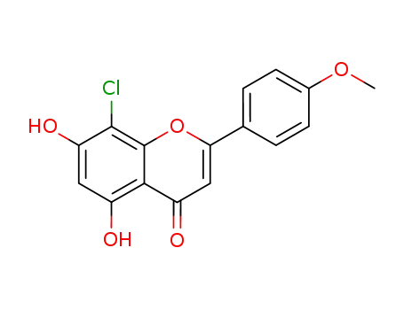 8-chloro-5,7-dihydroxy-2-(4-methoxy-phenyl)-chromen-4-one