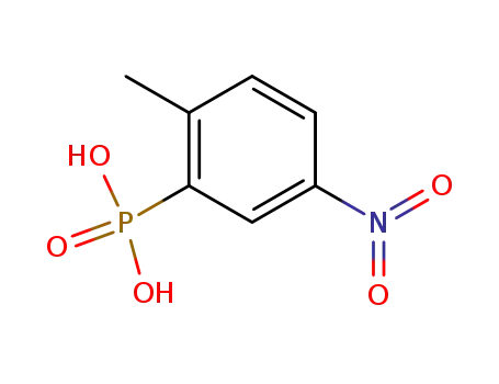 Molecular Structure of 100868-21-1 (Phosphonic acid, (2-methyl-5-nitrophenyl)-)