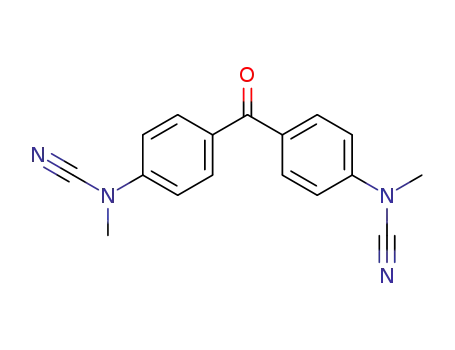4,4'-bis-(cyano-methyl-amino)-benzophenone