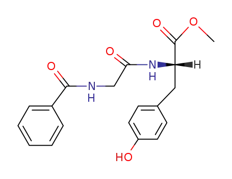 <i>N</i>-(<i>N</i>-benzoyl-glycyl)-L-tyrosine methyl ester